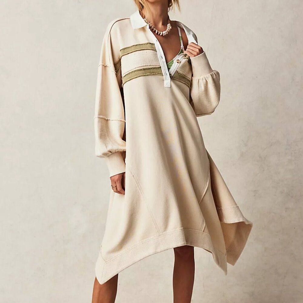 Free people blair sweatshirt dress